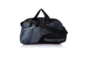 Fastrack Polyester 17 Inches Black Travel Duffle